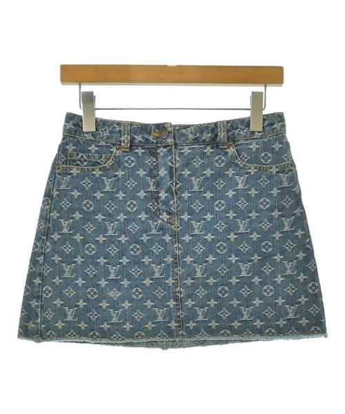 LOUIS VUITTON(ルイヴィトン)ミニスカート 青 サイズ:36(XS位)/2200695587048
