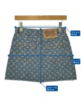 LOUIS VUITTON（ルイヴィトン）ミニスカート 青 サイズ:36(XS位) レディース/2200695587048