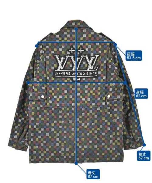 LOUIS VUITTON（ルイヴィトン）ミリタリーブルゾン 黒 サイズ:48(L位) メンズ/2200695640026