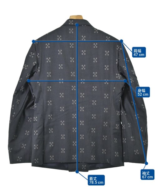 LOUIS VUITTON（ルイヴィトン）テーラードジャケット 紺 サイズ:52(XXL位) メンズ/2200695640040