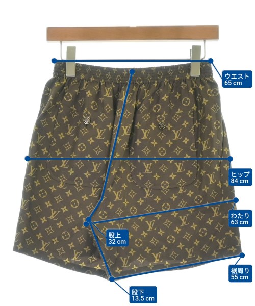 LOUIS VUITTON（ルイヴィトン）ショートパンツ 茶 サイズ:-(M位) レディース/2200696298011