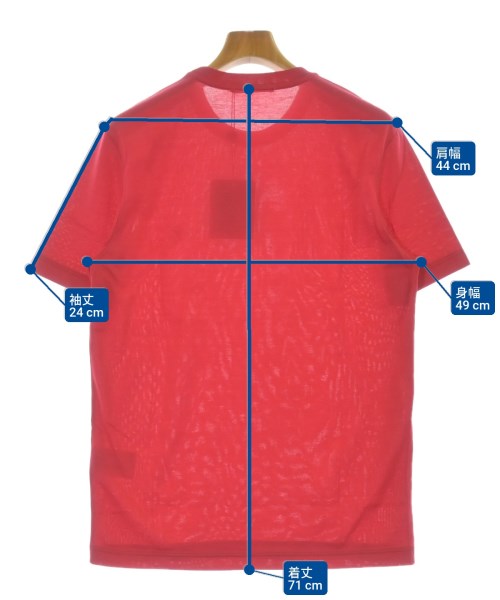 LOUIS VUITTON（ルイヴィトン）Tシャツ・カットソー 赤 サイズ:M メンズ/2200696766022