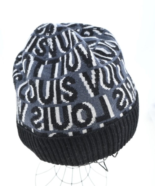 LOUIS VUITTON（ルイヴィトン）ニットキャップ・ビーニー 黒 サイズ:- メンズ/2200693759201