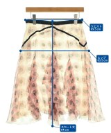 LOUIS VUITTON（ルイヴィトン）ひざ丈スカート 白 サイズ:40(M位) レディース/2200698647053