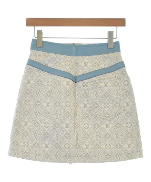 LOUIS VUITTON（ルイヴィトン）ミニスカート 白 サイズ:34(XXS位) レディース/2200691298016