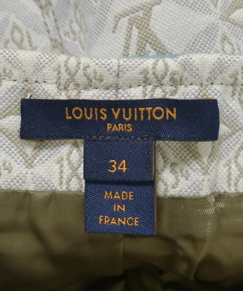 LOUIS VUITTON（ルイヴィトン）ミニスカート 白 サイズ:34(XXS位) レディース/2200691298016