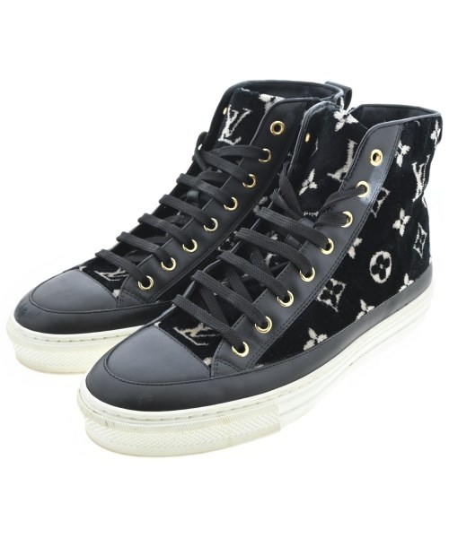 LOUIS VUITTON(ルイヴィトン)スニーカー 黒 サイズ:EU38(24.5cm位)/2200691298146