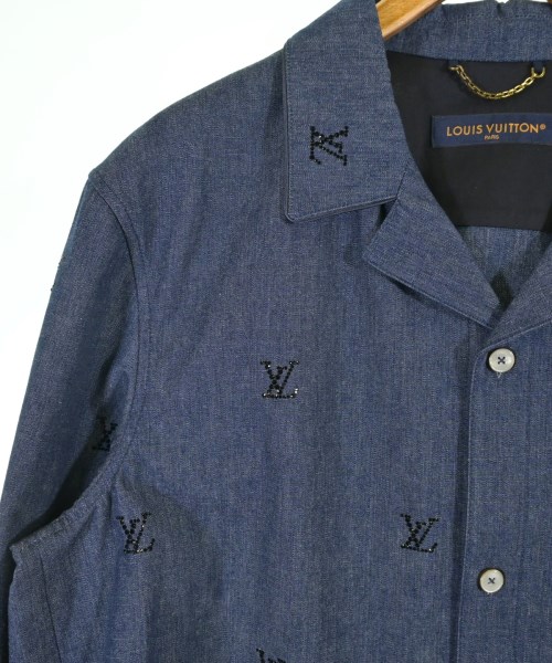 LOUIS VUITTON（ルイヴィトン）カジュアルシャツ 紺 サイズ:XXL メンズ/2200696935039