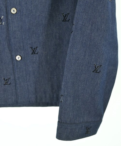 LOUIS VUITTON（ルイヴィトン）カジュアルシャツ 紺 サイズ:XXL メンズ/2200696935039