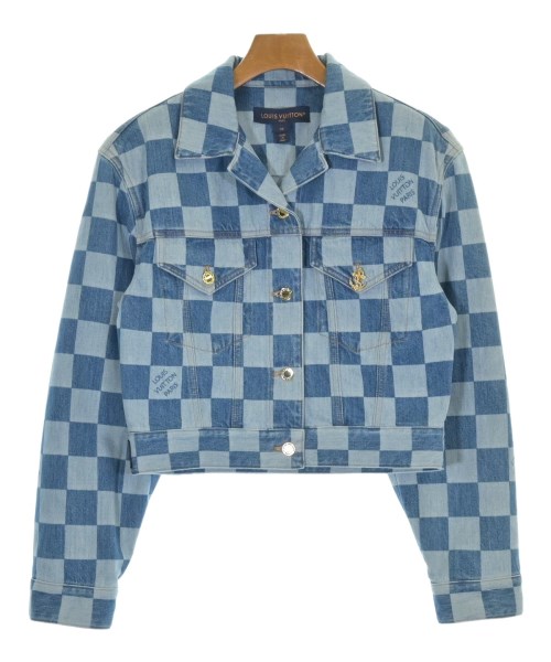 LOUIS VUITTON(ルイヴィトン)デニムジャケット 青 サイズ:34(XXS位)/2200696935046