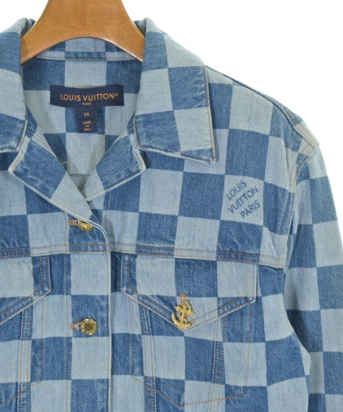 LOUIS VUITTON（ルイヴィトン）デニムジャケット 青 サイズ:34(XXS位) レディース/2200696935046