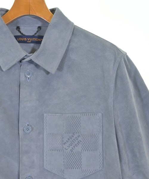 LOUIS VUITTON（ルイヴィトン）カジュアルシャツ 青 サイズ:46(M位) メンズ/2200696935060