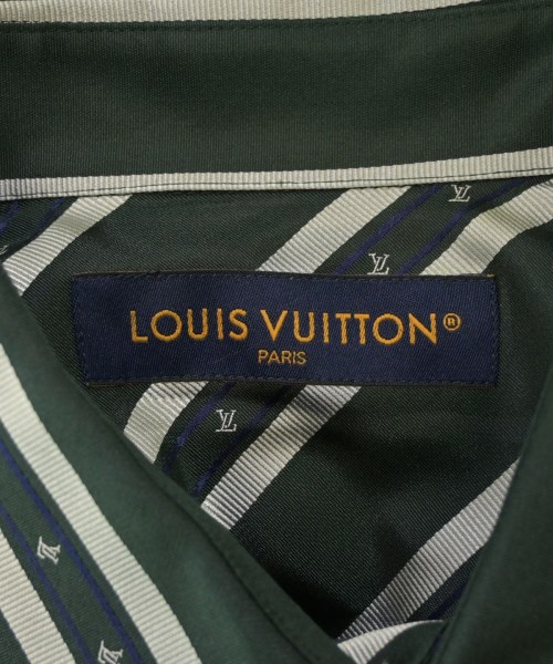 LOUIS VUITTON（ルイヴィトン）カジュアルシャツ 緑 サイズ:M メンズ/2200696935107