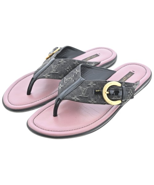 LOUIS VUITTON(ルイヴィトン)サンダル グレー サイズ:37(23.5cm位)/2200699945028