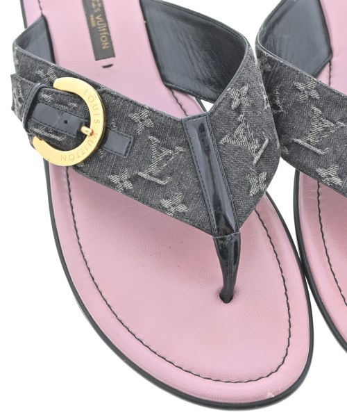 LOUIS VUITTON（ルイヴィトン）サンダル グレー サイズ:37(23.5cm位) レディース/2200699945028