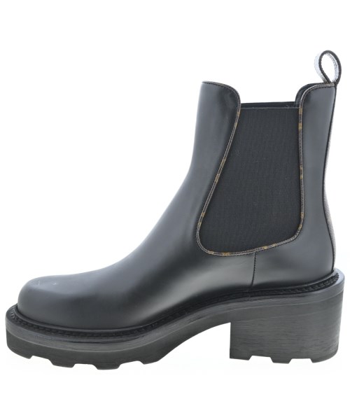 LOUIS VUITTON（ルイヴィトン）ブーツ 黒 サイズ:EU38 1/2(25cm位) レディース/2200700187041