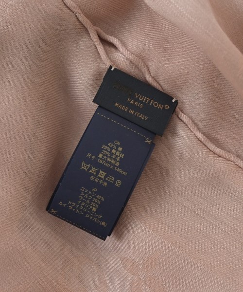 LOUIS VUITTON（ルイヴィトン）ストール ピンク サイズ:- レディース/2200700187072