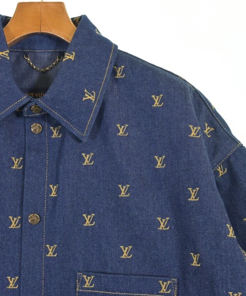 LOUIS VUITTON（ルイヴィトン）カジュアルシャツ 紺 サイズ:XL メンズ/2200700428021