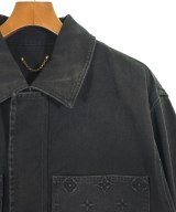 LOUIS VUITTON（ルイヴィトン）デニムジャケット 黒 サイズ:54(XXL位) メンズ/2200700428052