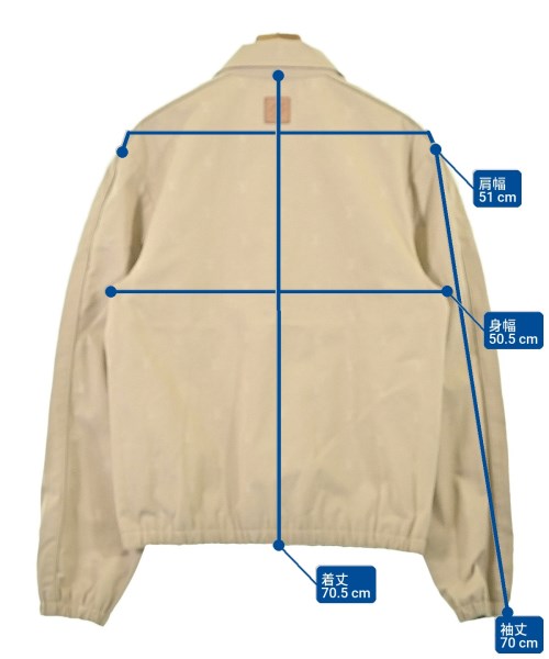 LOUIS VUITTON（ルイヴィトン）ブルゾン ベージュ サイズ:50(XL位) メンズ/2200700450039