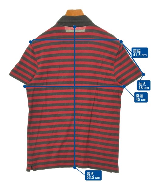LOUIS VUITTON（ルイヴィトン）ポロシャツ 赤 サイズ:S メンズ/2200702043024