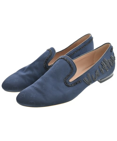 LOUIS VUITTON(ルイヴィトン)ビジネス・ドレスシューズ 紺 サイズ:EU38(24.5cm位)/2200654898048