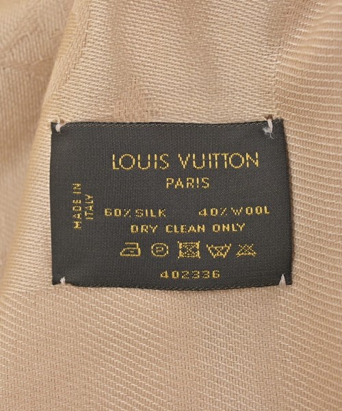 LOUIS VUITTON（ルイヴィトン）ストール ベージュ サイズ:- レディース/2200645481013