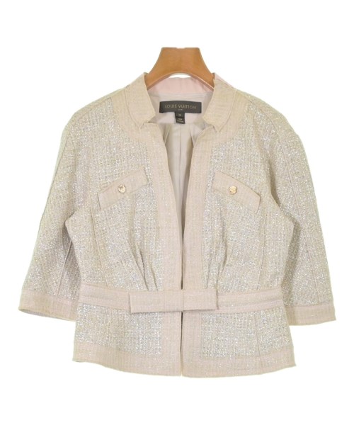 LOUIS VUITTON（ルイヴィトン）カジュアルジャケット ベージュ サイズ:38(S位) レディース/2200655075028
