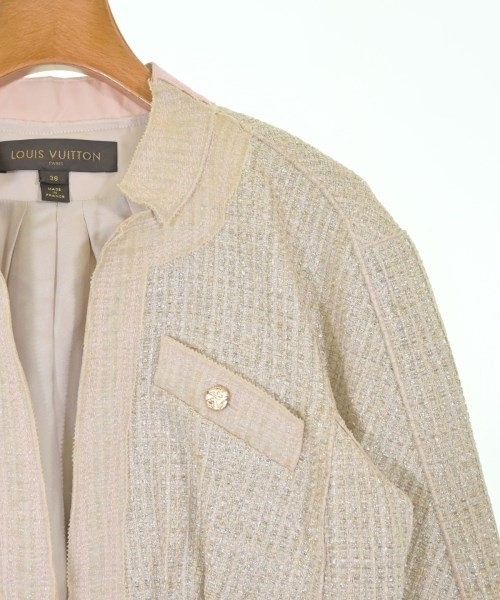 LOUIS VUITTON（ルイヴィトン）カジュアルジャケット ベージュ サイズ:38(S位) レディース/2200655075028