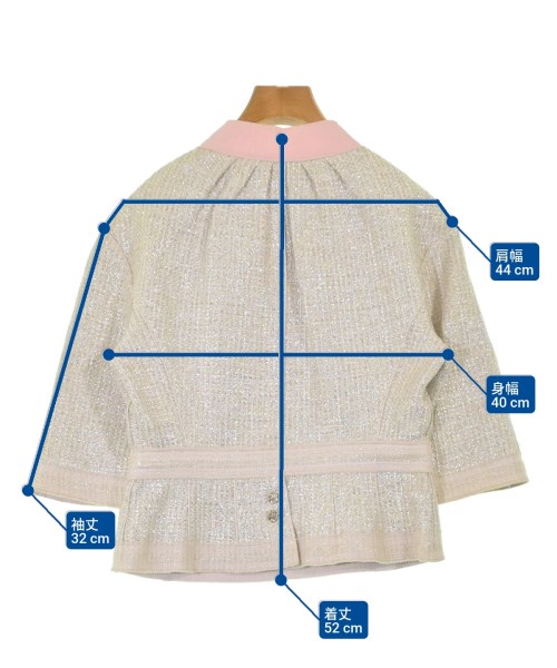 LOUIS VUITTON（ルイヴィトン）カジュアルジャケット ベージュ サイズ:38(S位) レディース/2200655075028