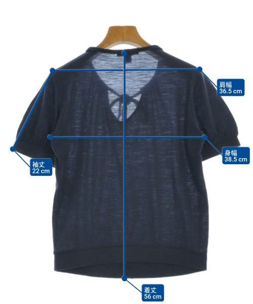 LOUIS VUITTON（ルイヴィトン）ニット・セーター 紺 サイズ:S レディース/2200655075134