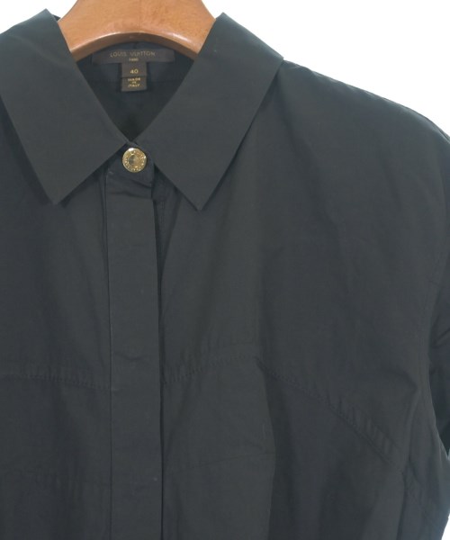 LOUIS VUITTON（ルイヴィトン）シャツワンピース 黒 サイズ:40(M位) レディース/2200655075196