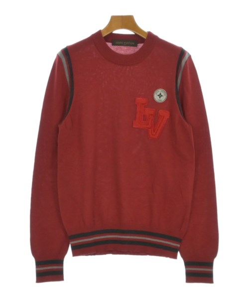 LOUIS VUITTON(ルイヴィトン)ニット・セーター 赤 サイズ:M/2200655075226