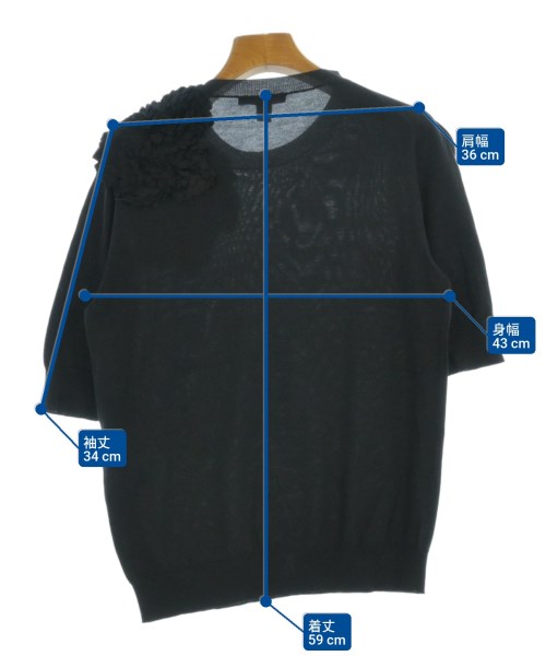 LOUIS VUITTON（ルイヴィトン）ニット・セーター 紺 サイズ:M レディース/2200655075240