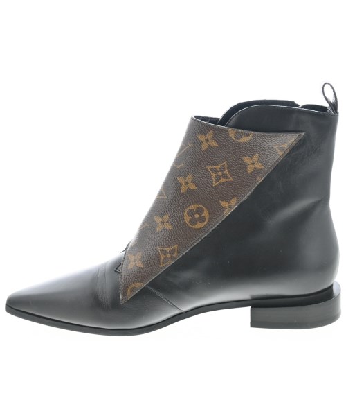 LOUIS VUITTON（ルイヴィトン）ブーツ 黒 サイズ:EU38 1/2(25cm位) レディース/2200655353119