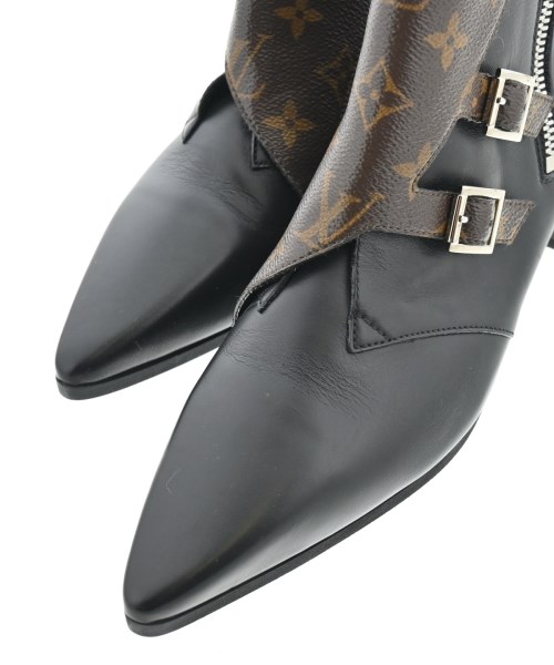 LOUIS VUITTON（ルイヴィトン）ブーツ 黒 サイズ:EU38 1/2(25cm位) レディース/2200655353119