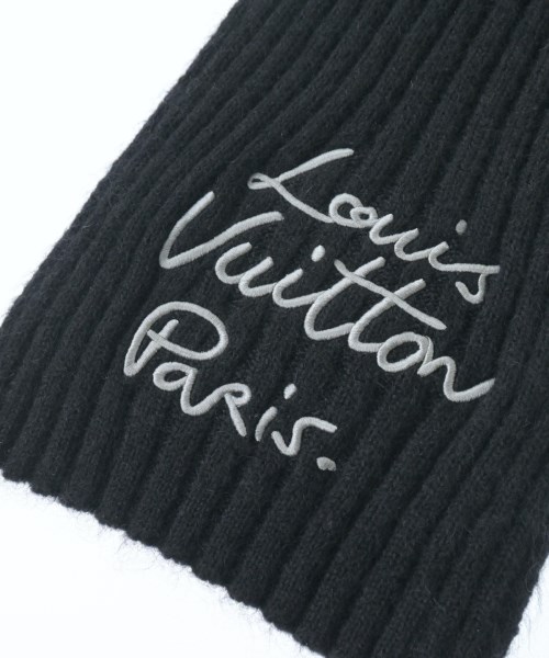 LOUIS VUITTON（ルイヴィトン）マフラー 黒 サイズ:- レディース/2200655518020