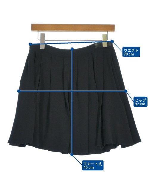 LOUIS VUITTON（ルイヴィトン）ミニスカート 黒 サイズ:36(XS位) レディース/2200655636052