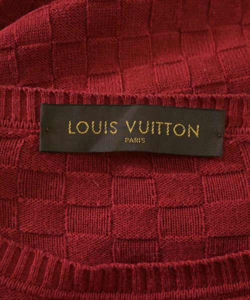 LOUIS VUITTON（ルイヴィトン）ニット・セーター 赤 サイズ:L メンズ/2200656193141
