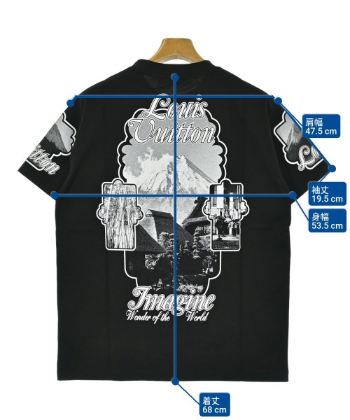 LOUIS VUITTON（ルイヴィトン）Tシャツ・カットソー 黒 サイズ:S メンズ/2200656917037