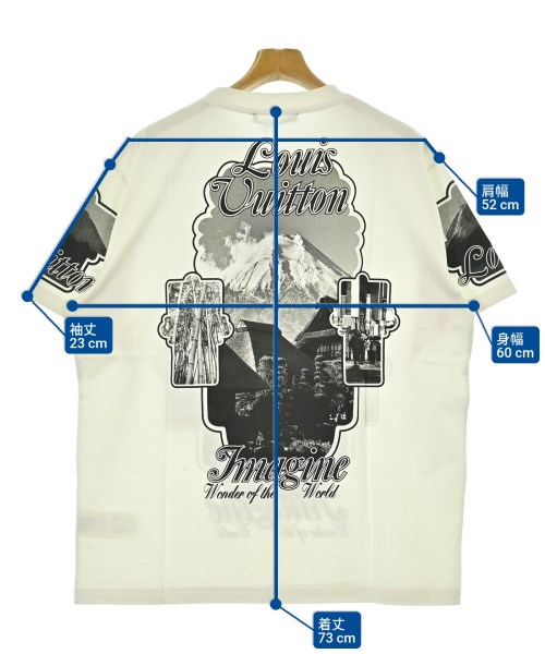 LOUIS VUITTON（ルイヴィトン）Tシャツ・カットソー 白 サイズ:XL メンズ/2200656917044