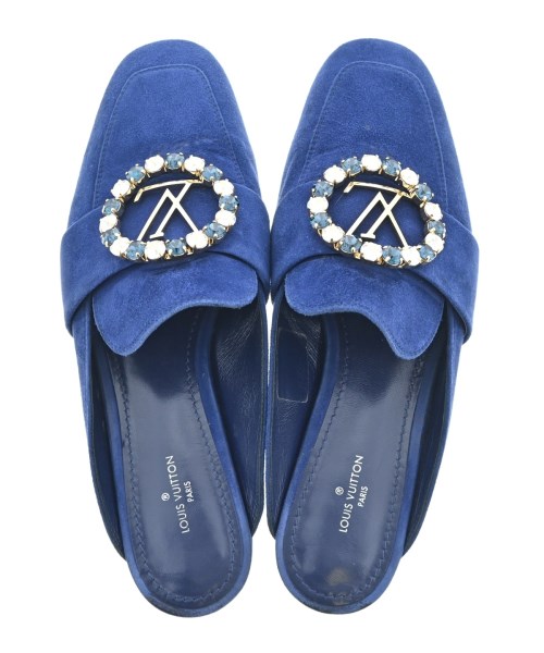 LOUIS VUITTON（ルイヴィトン）サンダル 紺 サイズ:EU37(23.5cm位) レディース/2200657613099