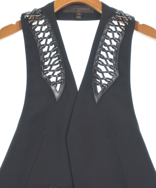 LOUIS VUITTON（ルイヴィトン）ベスト 黒 サイズ:36(XS位) レディース/2200657196066