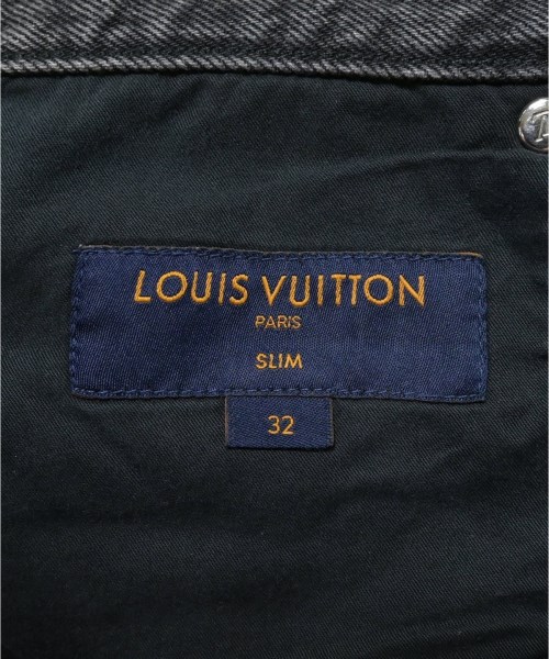 LOUIS VUITTON（ルイヴィトン）デニムパンツ 黒 サイズ:32(L位) メンズ/2200655241218
