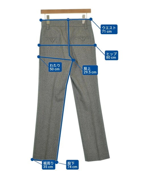 LOUIS VUITTON（ルイヴィトン）スラックス グレー サイズ:36(XS位) レディース/2200659218087