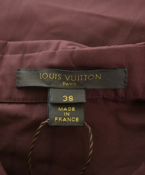 LOUIS VUITTON（ルイヴィトン）ブラウス 赤 サイズ:38(S位) レディース/2200653812755