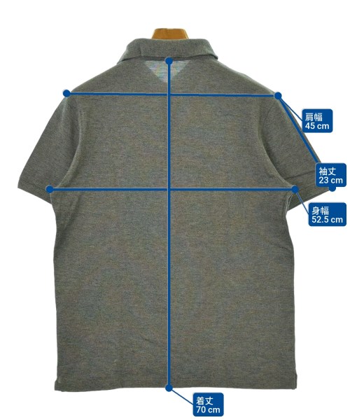 LOUIS VUITTON（ルイヴィトン）ポロシャツ グレー サイズ:M メンズ/2200653887883