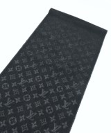 LOUIS VUITTON（ルイヴィトン）マフラー 黒 サイズ:- メンズ/2200660779133