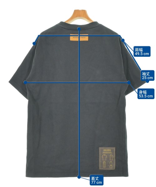 LOUIS VUITTON（ルイヴィトン）Tシャツ・カットソー 黒 サイズ:XL メンズ/2200648794028