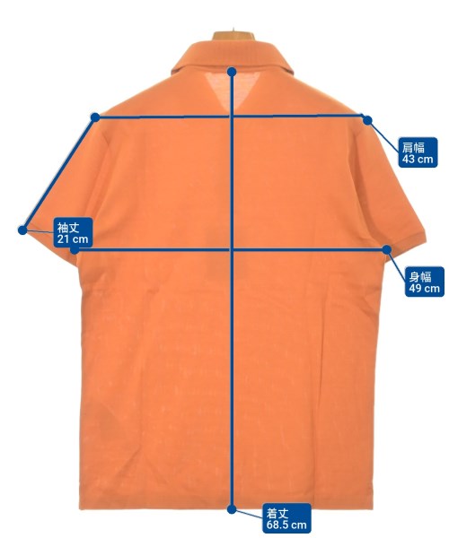 LOUIS VUITTON（ルイヴィトン）ポロシャツ オレンジ サイズ:S メンズ/2200661979020